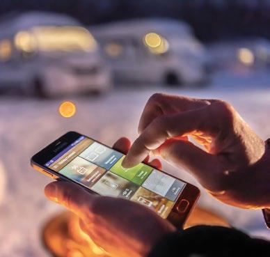 HOBBYCONNECT Starta klimatanläggningen eller värmesystemet redan när du är på väg tillbaka från stranden enkelt och bekvämt!