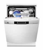RealLife funktion, XXLutrymme i underkorg Pris: 4 900:- ESF8830ROW / ESF8830ROX Diskmaskin, Vit eller Rostfri, 60 cm, A+++, 40 db, 15 standardkuvert, 10 program, Besticklåda med handtag, Justerbar