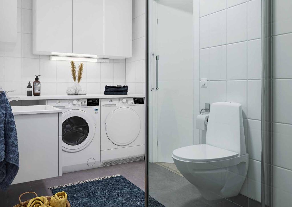 BADRUM Från ett funktionellt utrymme för personlig hygien och tvätt till en skönt avslappnad miljö för återhämtning och egen tid. Badrummet är din oas, ett personligt rum för både kropp och själ.