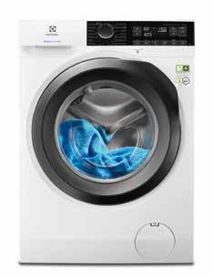 OCH TORKTUMLARE EW7H528P7 Tvättmaskin, A+++ -20%, Vit, 8 kg, 1400 varv/minut, Digital LED-display, Mängdautomatik, TimeManager fördröjd start, PowerJet-teknik använder