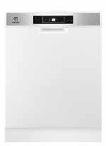 Elektronisk salt-/glansmedelsindikator, Beem on floor röd och grön, Autosensor, RealLife funktion, XXLutrymme i underkorg Pris: 4 900:- ESF8830ROW / ESF8830ROX Diskmaskin, Vit eller Rostfri, 60 cm,