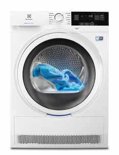 OCH TORKTUMLARE EW7H528P7 Tvättmaskin, A+++ -20%, Vit, 8 kg, 1400 varv/minut, Digital LED-display, Mängdautomatik, TimeManager fördröjd start, PowerJet-teknik använder