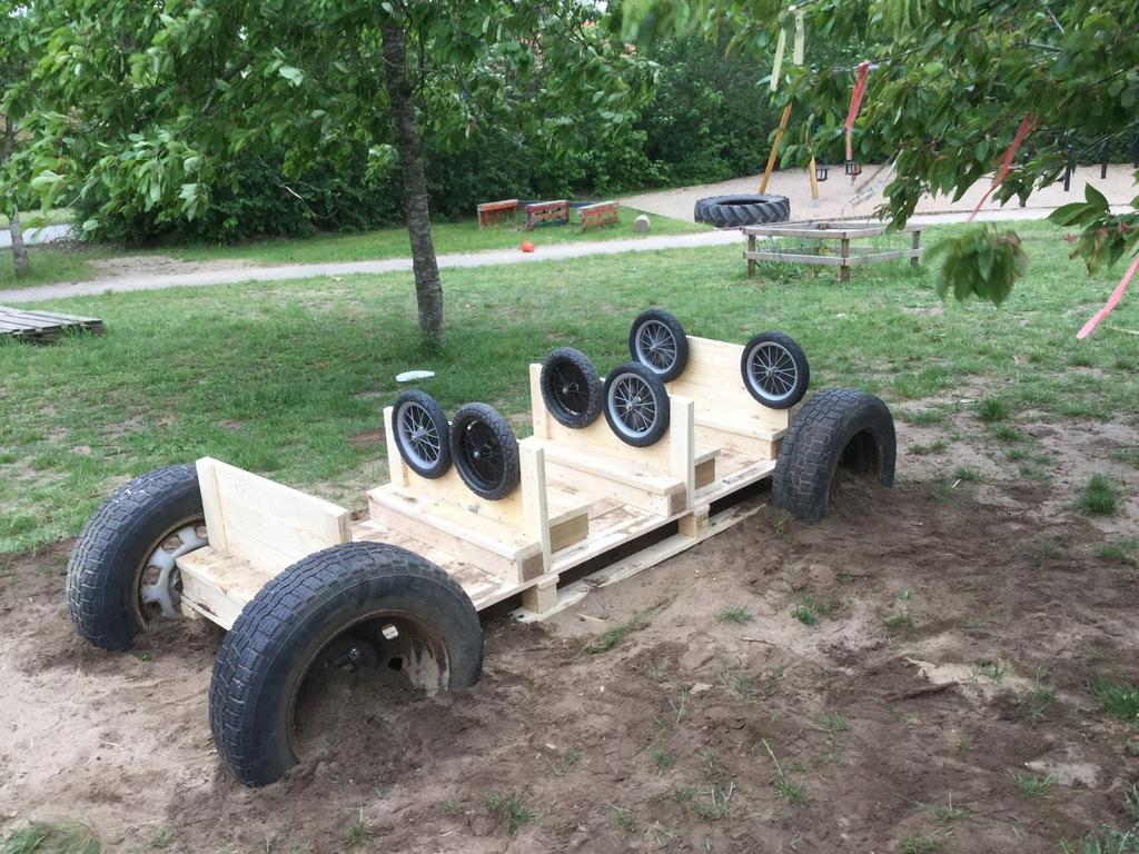 av nya bussen.