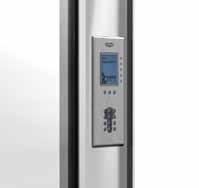 E-karm, profil för integrerad elektronik Porttelefon, passersystem, kamera, lås och
