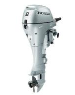 Honda Programmed Ignition Elstart* Fjärreglage** Power Trim och Tilt*** Genom propellernav Motorskydd och säkerhet *Modeller med snöstart finns också. **Finns som tillbehör.