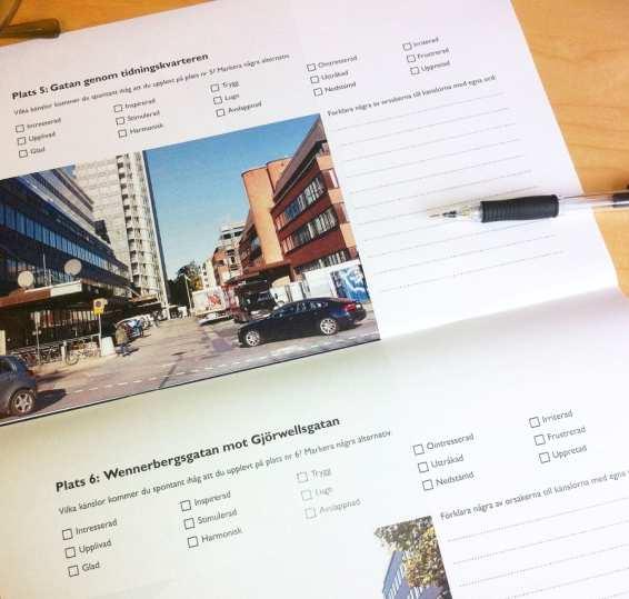 SID 14 (15) det fortsatta arbetet med trafikplaneringen i stadsdelen. Parkering ska enligt programförslaget lösas på fastighetsmark. I övrigt kommer parkeringsfrågan att utredas vidare.