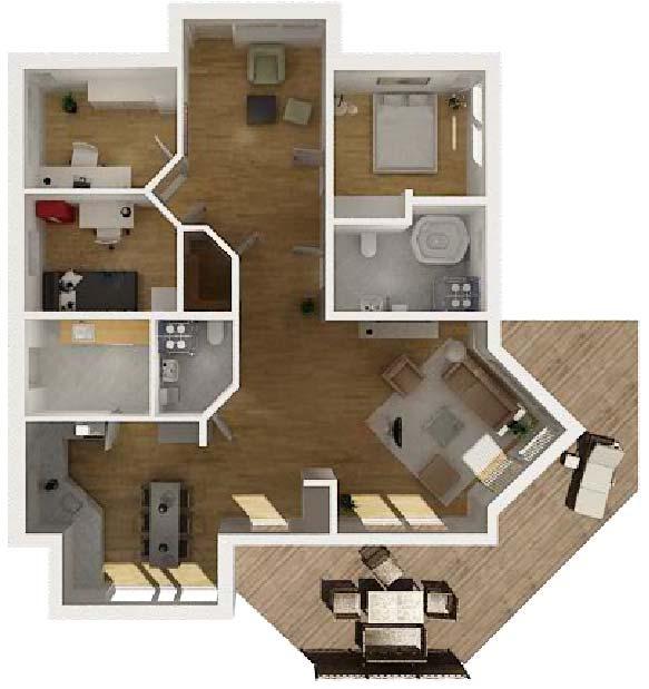 5.2 Förslag till funktioner Smart-House Basic Kit levereras med ingångsmoduler typ BDB-INCON4-U som monteras i kopplingsdosan och kopplas till vanliga strömbrytare.