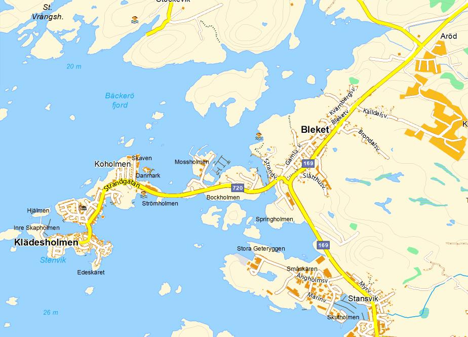 OMRÅDESBESKRIVNING 2 OMRÅDESBESKRIVNING Fig 1. Översikt av Rönnängsområdet med markering för ungefärligt undersökt vattenområde.