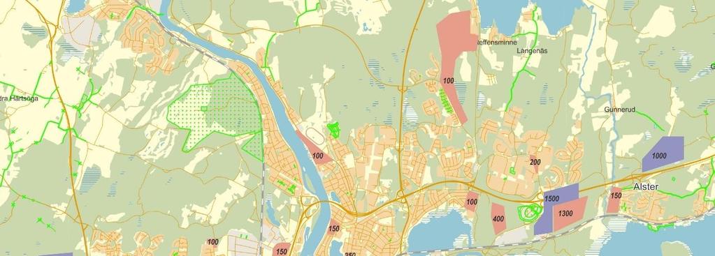 15 (94) vardagsregion där människor kan bo och arbeta utan att göra alltför tidsödande resor. Samtidigt utgör FA-regionen företagens huvudsakliga rekryteringsområde för arbetskraft. 2.6.