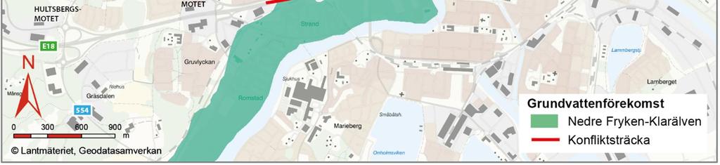 Motivet till detta är att en reducering av risker från vägen endast kommer att innebära en obetydlig förbättring av den totala riskbilden.