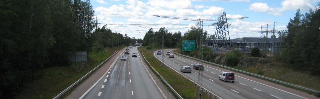 28 (94) Delsträckan Skutbergsmotet-Hultsbergsmotet Vid Skutbergsmotet markeras en tydlig avgränsning från skogslandskap med lite bebyggelse till ett mer öppet landskap med åkermark.