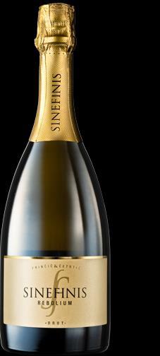 Sinefenis 2015 Ferdinand Mousserande vin gjord på den traditionella metoden med andra jäsningen på flaska.