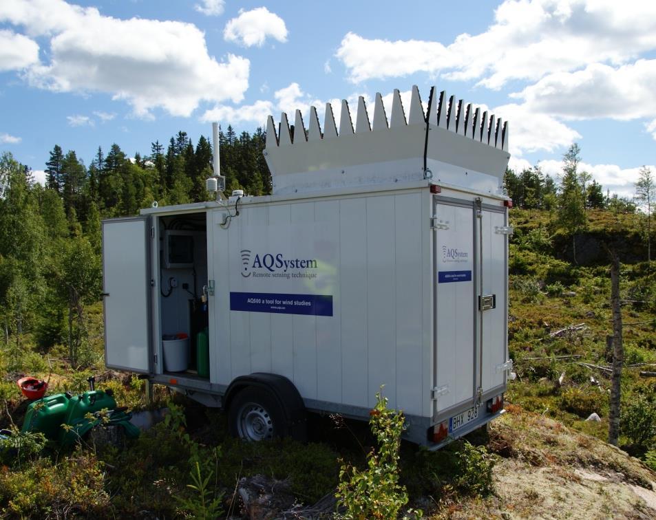 En permanent mätmast kan komma att installeras under byggfasen och användas under hela vindkraftsanläggningens livslängd i syfte att ge vinddata för styrning av anläggningen.