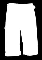 M-4XL 60% modakryl/ 37% bomull, 3% antistat 6,4 cal/cm 2 50 tvättar 3300 Varselshorts 8817 05 klass II Shorts för varma dagar.