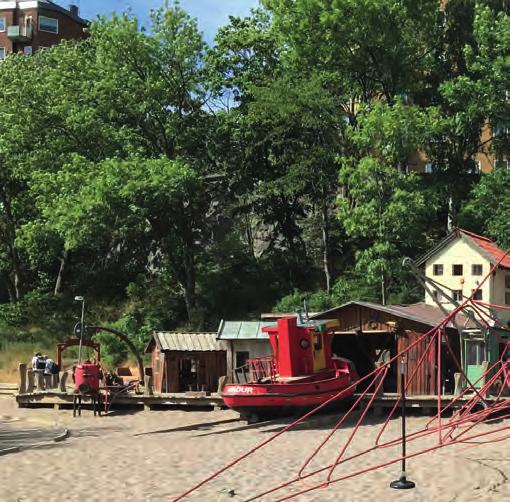 Temalekplats i Anders Franzéns Park. Parkleken i Björns Trädgård.