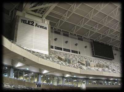 Sida 45 (67) 64 Rundvandring Tele2 Arena Tommy Ågren tog oss med på en rundtur genom Tele2