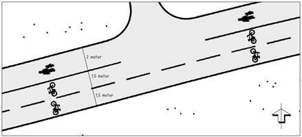 Sida 3 (6) Bild 2. Ny sektion efter återställningen som ansluter till tunneln.