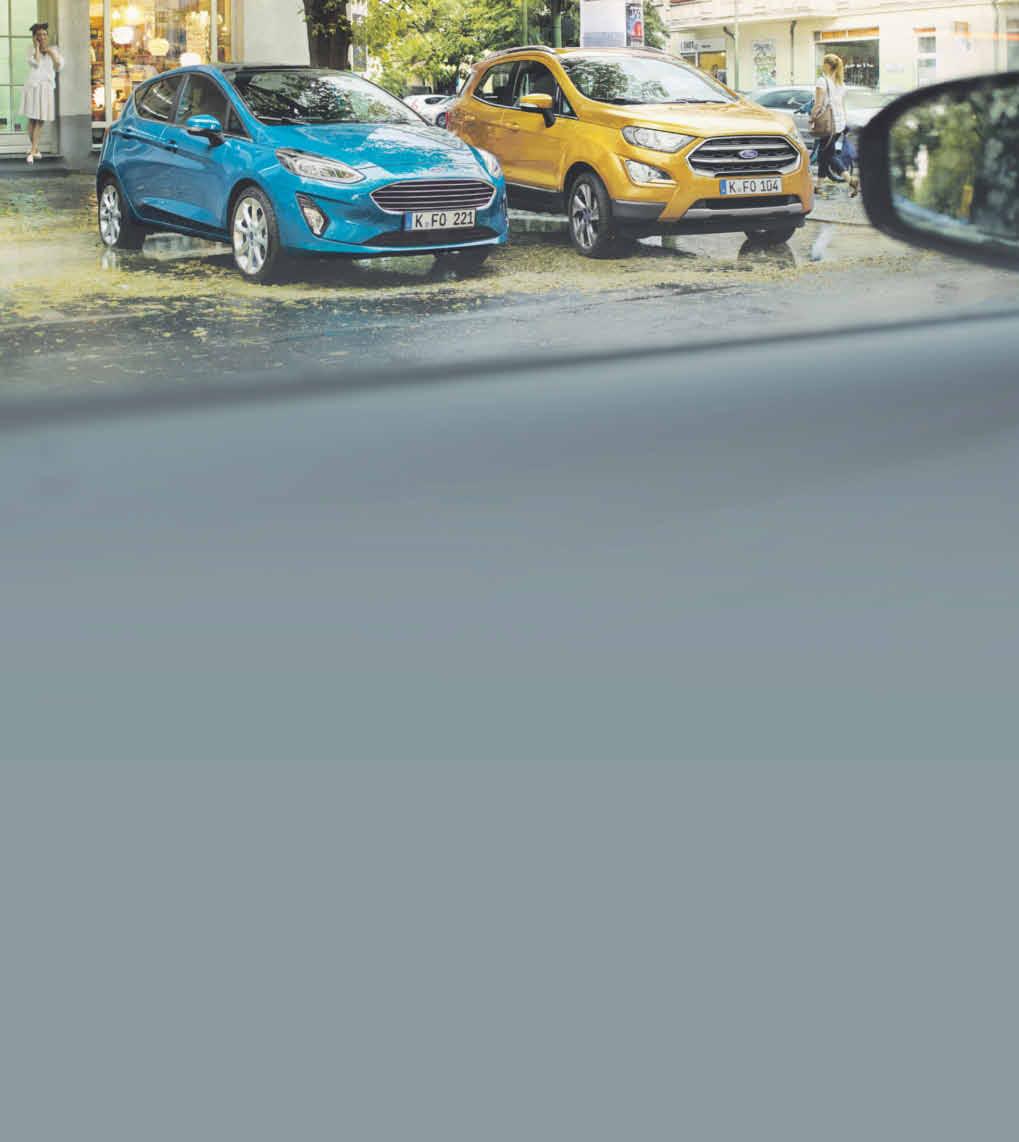 Baumholder - 54 - Ausgabe 26/2019 Ford Fiesta und Ford EcoSport Lifestyle inklusive. FORD FIESTA TREND FORD ECOSPORT TREND Fahrspur Assistent inkl.