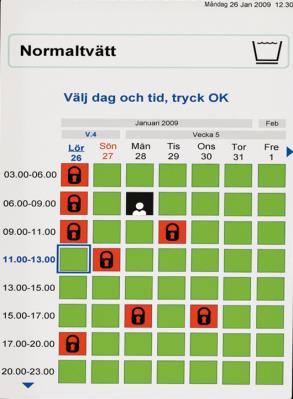 Så här använder du ELS Vision: Om du endast vill ha information-välj med pilknappar vad som skall visas Information > Register Läs mer information För att Läsa