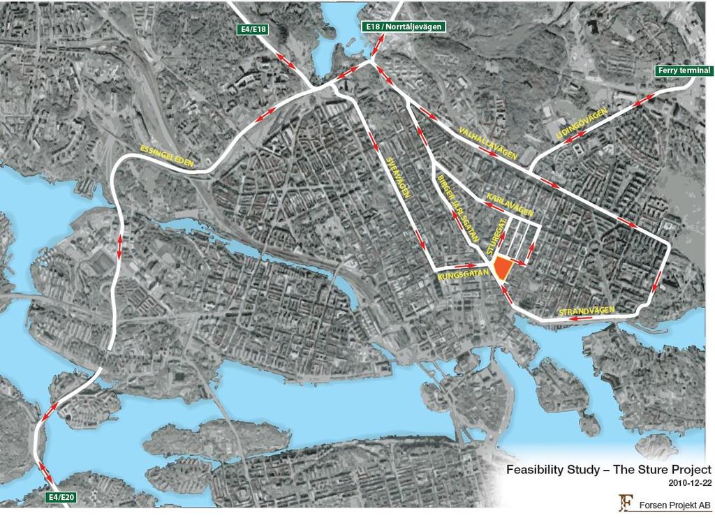 6 (6) kvarter. Dessa kommer att fortsatt vara i drift under byggskedet och vid behov flyttas.