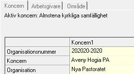 2 Byt logotype 3.4.3 Om församlingen/pastoratet byter namn kommer nya logotyper att gälla. Att byta logotyp görs på följande sätt.
