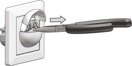 8 Inställning - Auto On/Off 10 s 2 x Inställning - Aktiv On/Off 10 s Mjukvaraversion 0 4 x Advarsel: Indbygning og montering af elektriske apparater må