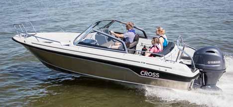 60 C 54 BR Hydraulstyrning Garmin 922 XS med ekolod Dynor Bäddbar Akterkapell Sitt dynor Dörr mellan pulpeter Garmin 922 XS med ekolod Ord.