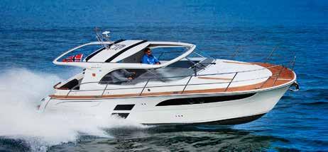 310 Suncruiser Standardutrustning : 360 Cabrio Cruiser Grundpris inkl Volvo Penta D4 300/DP-H 2.554.000.