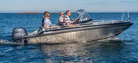 160750 UBX sid 42 4,86 m 1,85 m Yamaha Center Edition innehåll: Exklusivt förtöjningspaket se sid 3 30 km/h ST160500 X 80 km/h 160750 UBX sid 42