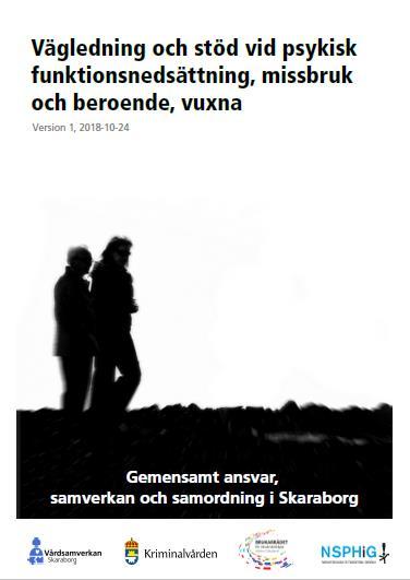 Revideringen Höst 2017-vår 2018 Bred representation från flera parter (specialistvård, öppenvård, primärvård, kommuner, brukarstödföreningar, Kriminalvården och Habilitering& Hälsa) Utkast har