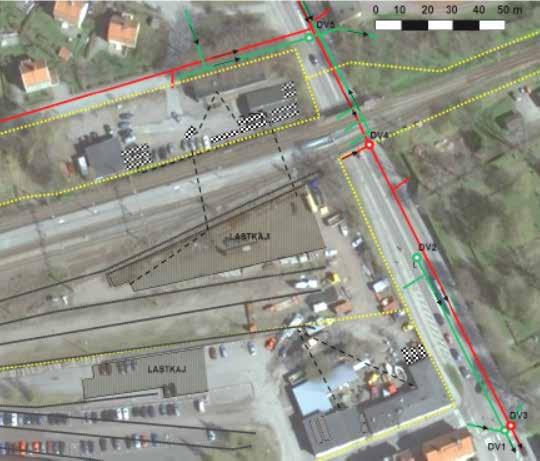 0 10 20 30 40 meter Teckenförklaring Källa: Hifab, 2012 Titel: Sammanställning av kända miljöfarliga verksamheter inom och norr om undersökningsområdet Plats: