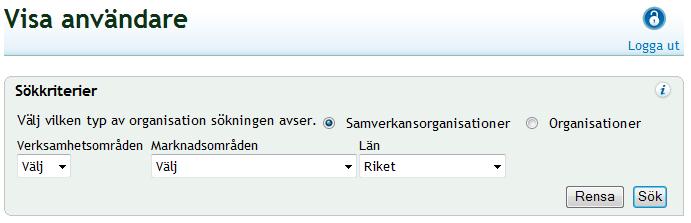 2. I nästa skede kan du avgränsa din sökning geografiskt via något av följande områden: Verksamhetsområde (FK) Du begränsar sökningen geografiskt efter Försäkringskassans verksamhetsområden.