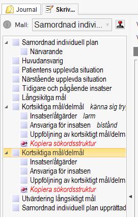 I Ärendeöversikten via ikonen för SIP så kan man se i vilket status planen är i, ställer man sig med muspekaren på ikonen visas en