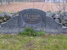Häradsdomare C A Wigelius Holma familjegrav C027 Monumental