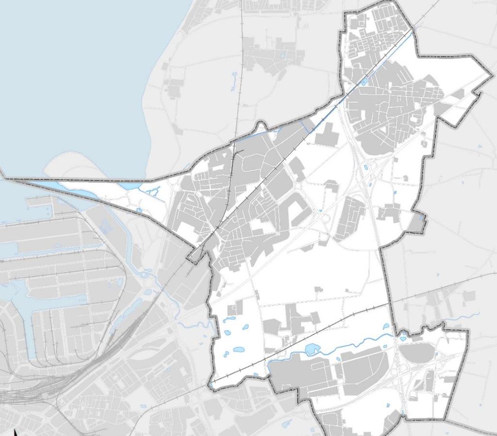Orienteringskarta som visar var planområdet är beläget i kommunen.