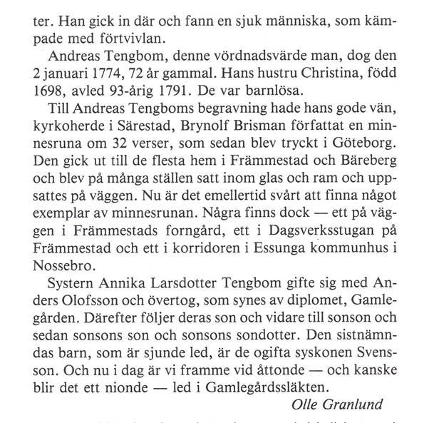 Skylt vid Främmestadskvarnen på Skansen.