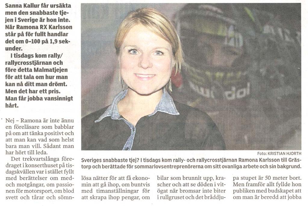 Bh 3.3.2 Ramona Karlsson Ett tidningsklipp ur Nya