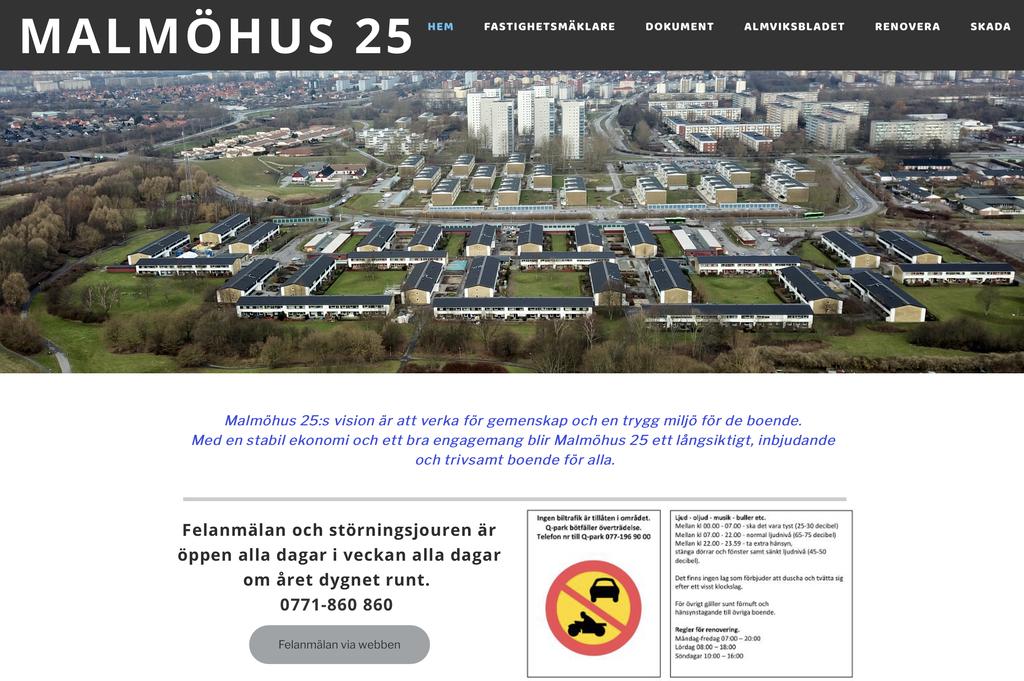 Vår hemsida Vi har en bra hemsida med mycket information. Viktiga dokument bland annat för er som är nyinflyttade, Vem ansvarar för vad? Hur sopsorterar jag rätt?
