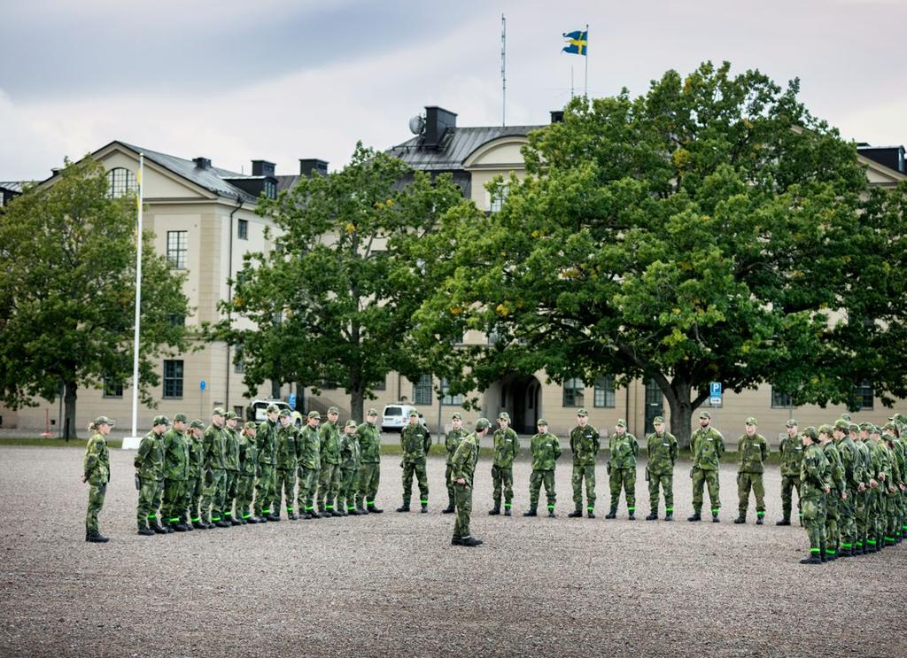 GU-kompaniet återinförde förra året plutonbefälskategorin bland de värnpliktiga. Även i år ska en ny grupp PB-elever bli uttagna.