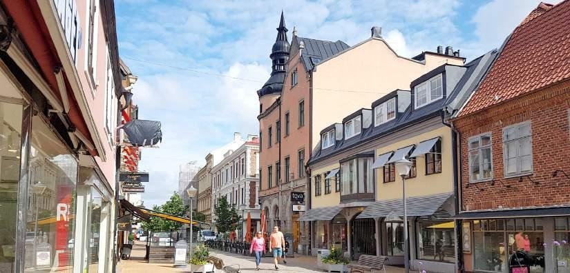 Boendetäthet i Kristianstad Befolkningstäthet Har betydelse i Kristianstad/Hässleholm.