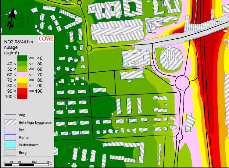 LUFTUTREDNING FÖR ÅBYBERGSGATAN, MÖLNDALS INNERSTAD 19 a) b) c) Figur 8.