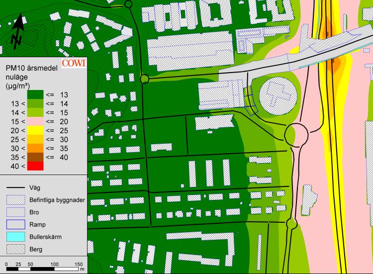 LUFTUTREDNING FÖR ÅBYBERGSGATAN, MÖLNDALS INNERSTAD 21 a) b) c) Figur 9.