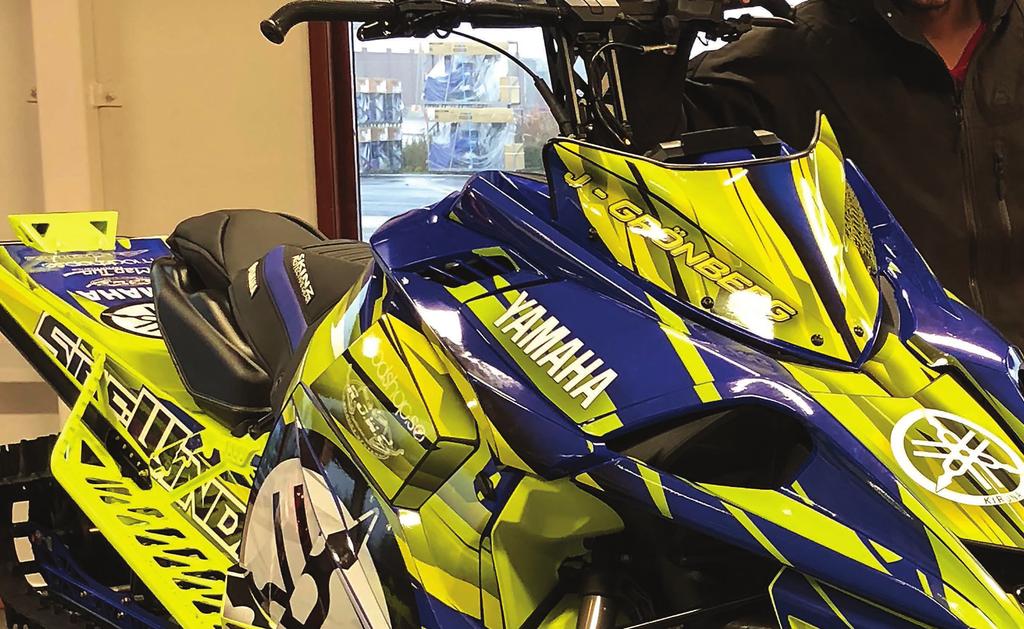 Vi frågar... YAMAHAs ambassadör Jan Grönberg vilka fördelar ser du hos YAMAHA SIDEWINDER gentemot andra fabrikat?