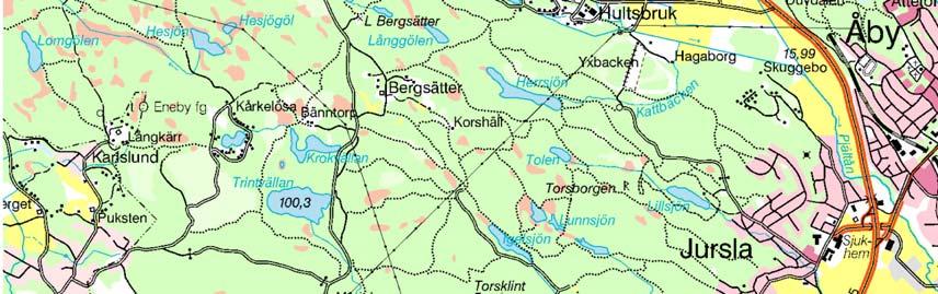 Reservatet ligger 13 km