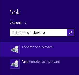 Packa upp skrivaren och anslut USB-kabeln till datorn. Använd ALLTID samma USB-uttag i datorn, annars installeras flera skrivare.