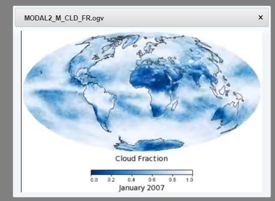 Variationen över året kan du se på denna sida. https://en.wikipedia.org/wiki/cloud_cover Minskning av molntäcket globalt sett, påverkar klimatet. Diagrammet visar minskning från 1985 till år 2000.
