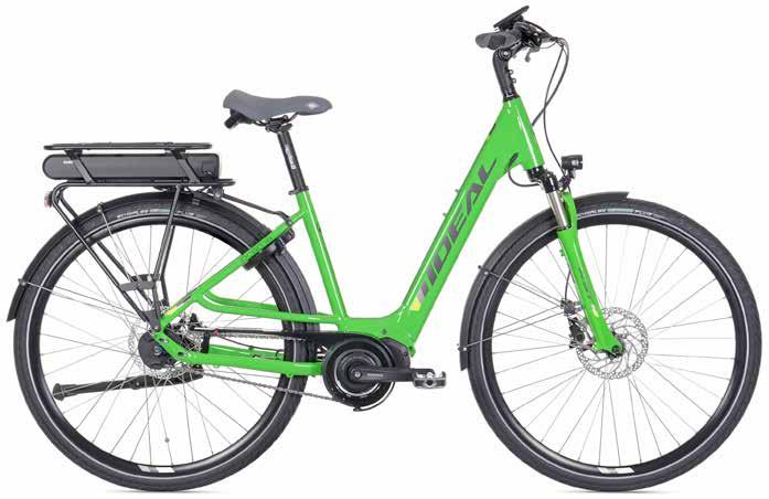 E-CITY MTB ORAMA D8 Hjulstorlek: 28 Växlar: 8/Automat Rek. cirkapris: 29 995:- Ram: E-City, Alu.