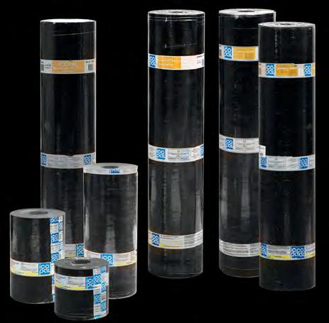 4. Inbyggda tätskikt Tätskiktssystem Membrane (1-lag bitumen) Membrane är ett komplett bitumenbaserat 1-lags tätskiktssystem för inbyggnation.