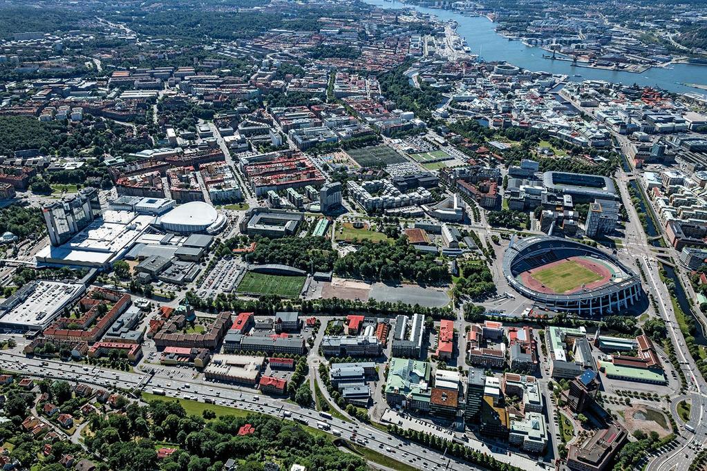 EGA Erik Giudice Architects Evenemangsområdet, Göteborg Volymstudie 2019-09-06