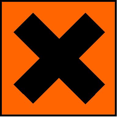 sgrupp : III 15. Gällande föreskrifter Märkning enligt EG-riktlinje Kodbokstav/äver och farobeteckning/ar för produkten Xn ; Hälsoskadlig R-satser 10 Brandfarligt. 42 Kan ge allergi vid inandning.